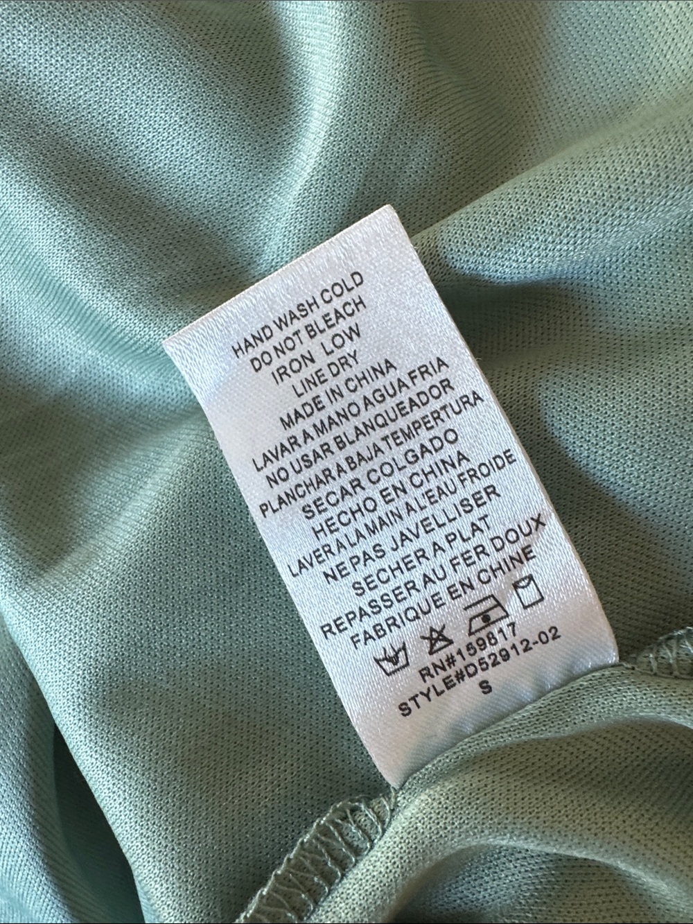 Alter’d State Satin Slip Dress with Ruffle Hem - Sage Green - Picture 16 of 16